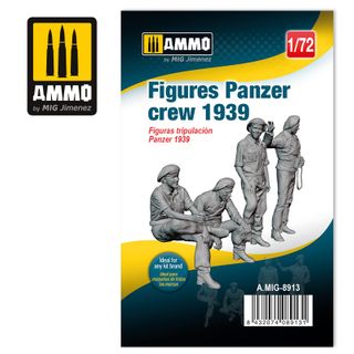 Ammo 1:72 Figures Panzer crew 1939