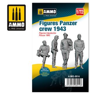 Ammo 1:72 Figures Panzer crew 1943