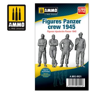 Ammo 1:72 Figures Panzer Crew 1945