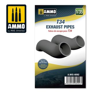 Ammo 1:35 T34 Exhaust Pipes