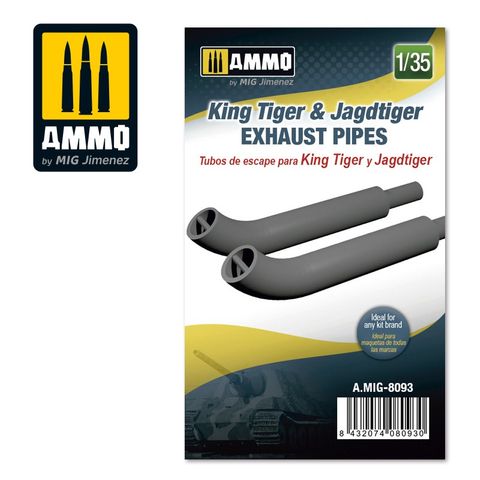Ammo 1:35 King Tiger & Jadtiger ExhaustPipes