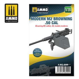 Ammo 1:35 Moder M2 Browning .50 cal