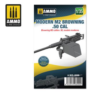 Ammo 1:35 Moder M2 Browning .50 cal