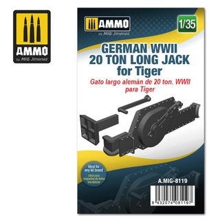 Ammo 1:35 German WWII 20 ton Long Jack for Tiger
