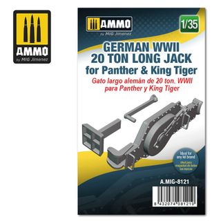 Ammo 1:35 German WWII 20 ton Long Jack:for Panther & King Tiger