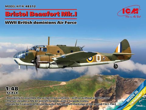 ICM 1:48 Bristol Beaufort Mk.I