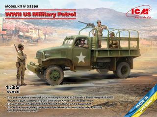 ICM 1:35 WWII US Military Patrol