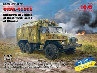 ICM 1:72 URAL-43203