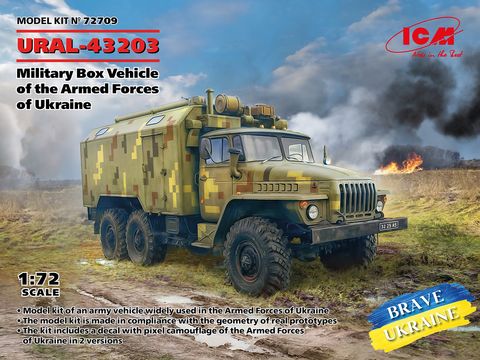 ICM 1:72 URAL-43203