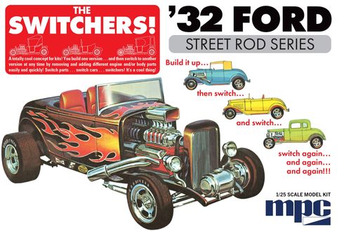 MPC 1:25 1932 Ford Switchers Roadster/Coupe