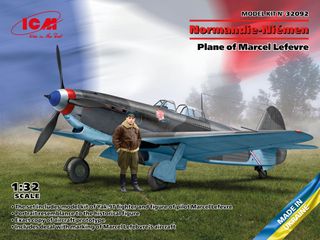 ICM 1:32 Yak-9T of pilot Marcel Lefevre