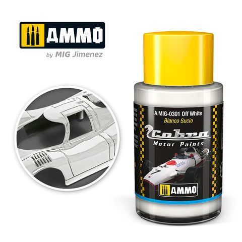 Ammo Cobra Motor Off White 30ml