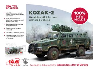 ICM 1:35 Kozak-2 Ukrainian MRAP-Class