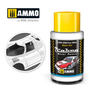 Ammo Cobra Motor Pure White 30ml