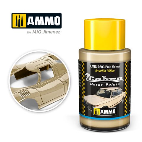 Ammo Cobra Motor Pale Yellow 30ml