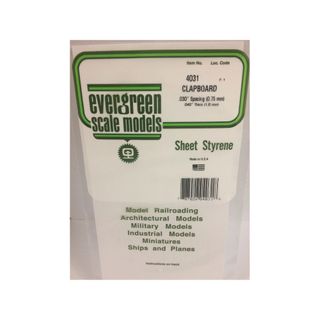 Evergreen Styr Clapboard 12X24 In .030 In Sp *
