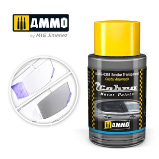 Ammo Cobra Motor Smoke transparent 30ml