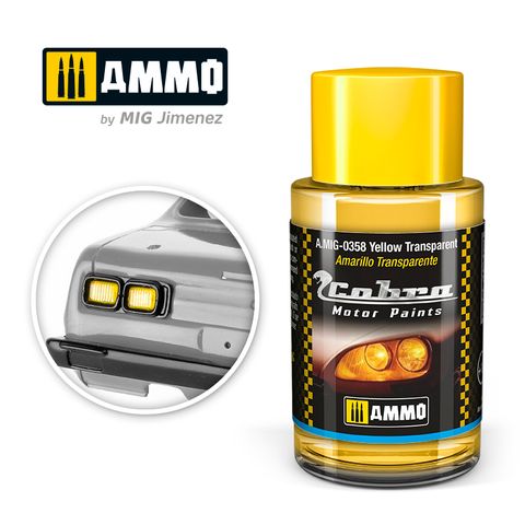 Ammo Cobra Motor Yellow transparent 30ml