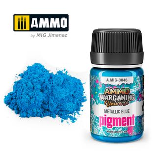 Ammo Pigment Metallic Blue 35ml