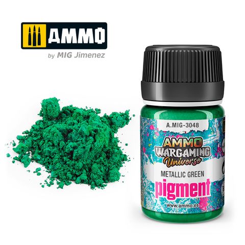 Ammo Pigment Metallic Green 35ml