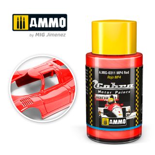 Ammo Cobra Motor MP4 Red 30ml