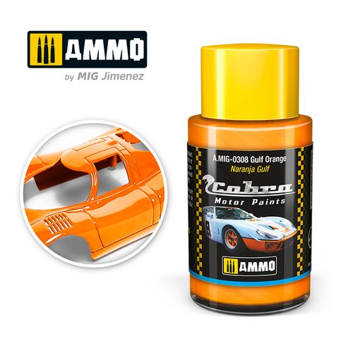 Ammo Cobra Motor Gulf Orange 30ml