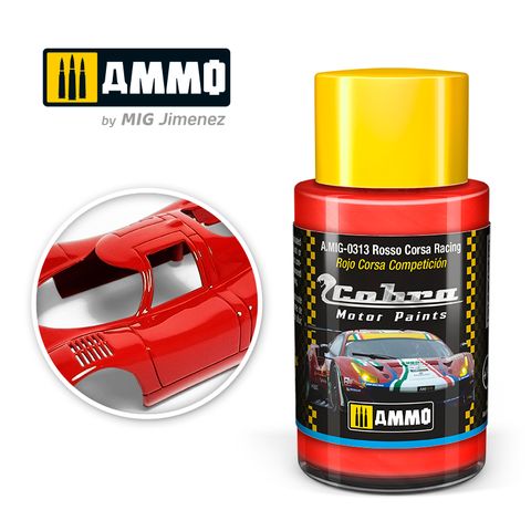 Ammo Cobra Motor Rosso Corsa Racing 30ml