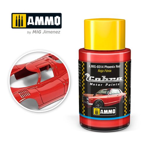 Ammo Cobra Motor Phoenix red 30ml