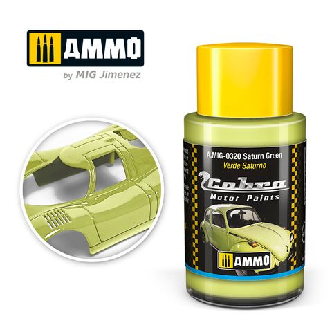 Ammo Cobra Motor Saturn Green 30ml