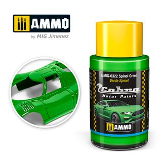 Ammo Cobra Motor Spinel Green 30ml