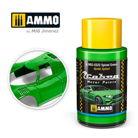 Ammo Cobra Motor Spinel Green 30ml