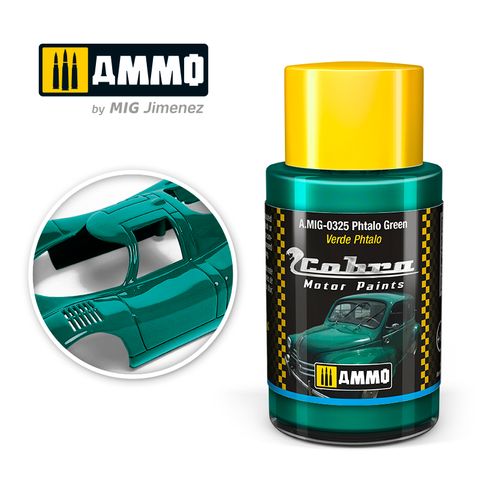 Ammo Cobra Motor Phtalo green 30ml