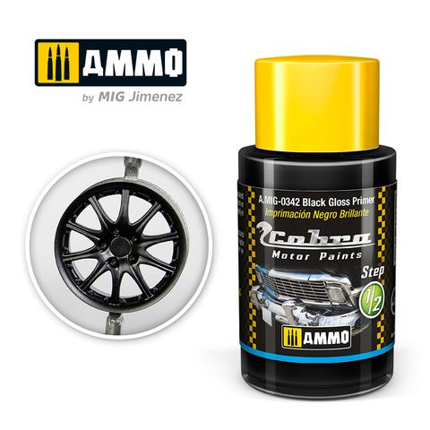 Ammo Cobra Motor Black Gloss Primer 30ml