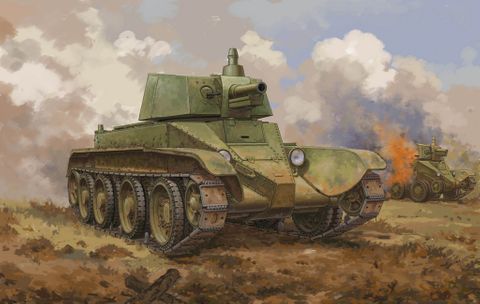 Hobbyboss 1:35 Soviet D-38 Tank