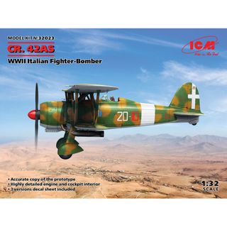 ICM 1:32 CR 42AS, WWII Italian Fighter