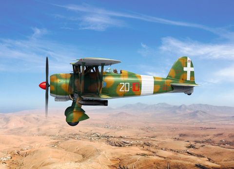 ICM 1:32 CR 42AS, WWII Italian Fighter