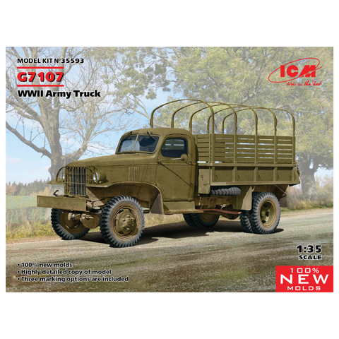 ICM 1:35 G7107, WWII Army Truck