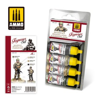Ammo Marpat Woodland Camouflage FiguresSet