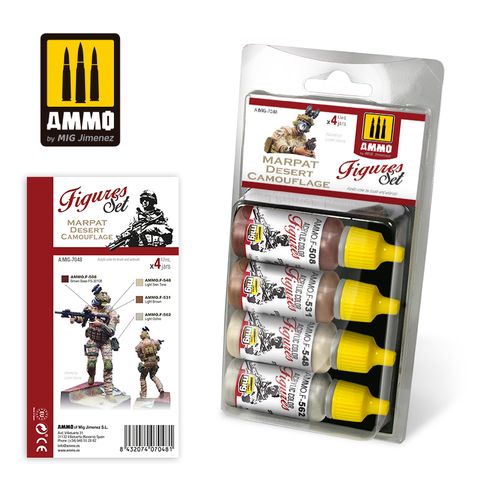 Ammo Marpat Desert Camouflage Figures Set