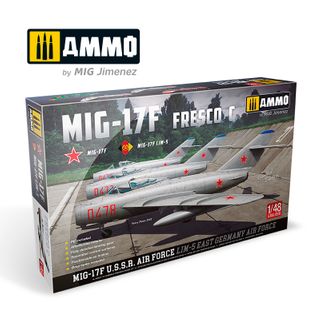 Ammo 1:48 MIG-17F, Lim-5 USSR GDR