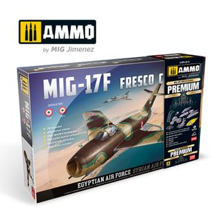 Ammo 1:48 MIG-17F Egypt - Syria Premium