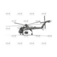 ICM 1:35 Sikorsky CH-54A w/ M-121 bomb