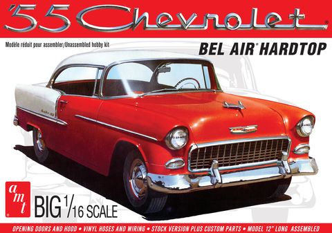 AMT 1:16 1955 Chevy Bel Air Hardtop