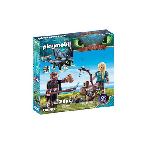 Playmobil Dragons Hiccup Astrid & Dragon