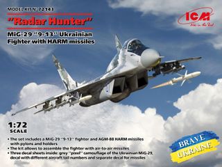 ICM 1:72 Mig 29 Radar Hunter