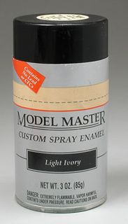 Model Master Light Ivory Enamel 85Gm Spray