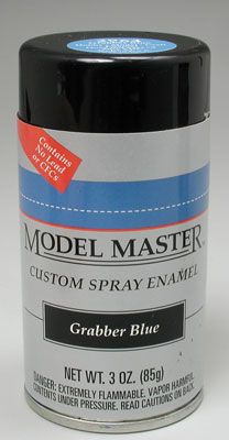 Model Master Grabber Blue Enamel 85Gm Spray