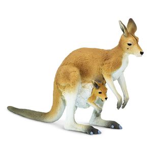 Safari Ltd Kangaroo With Joey Wild Safari Wildlife
