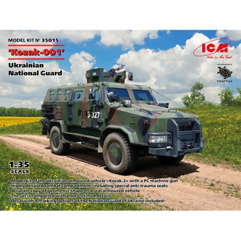 ICM 1:35 Kozak 2 Ukrainian National Guard