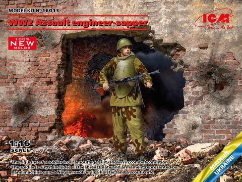 ICM 1:16 WW2 Assault Engineer-Sapper